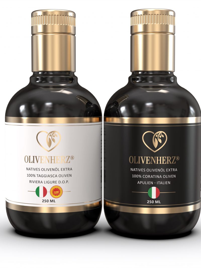 Geschenkset / Probierset Coratina & Taggiasca - 2x250ml